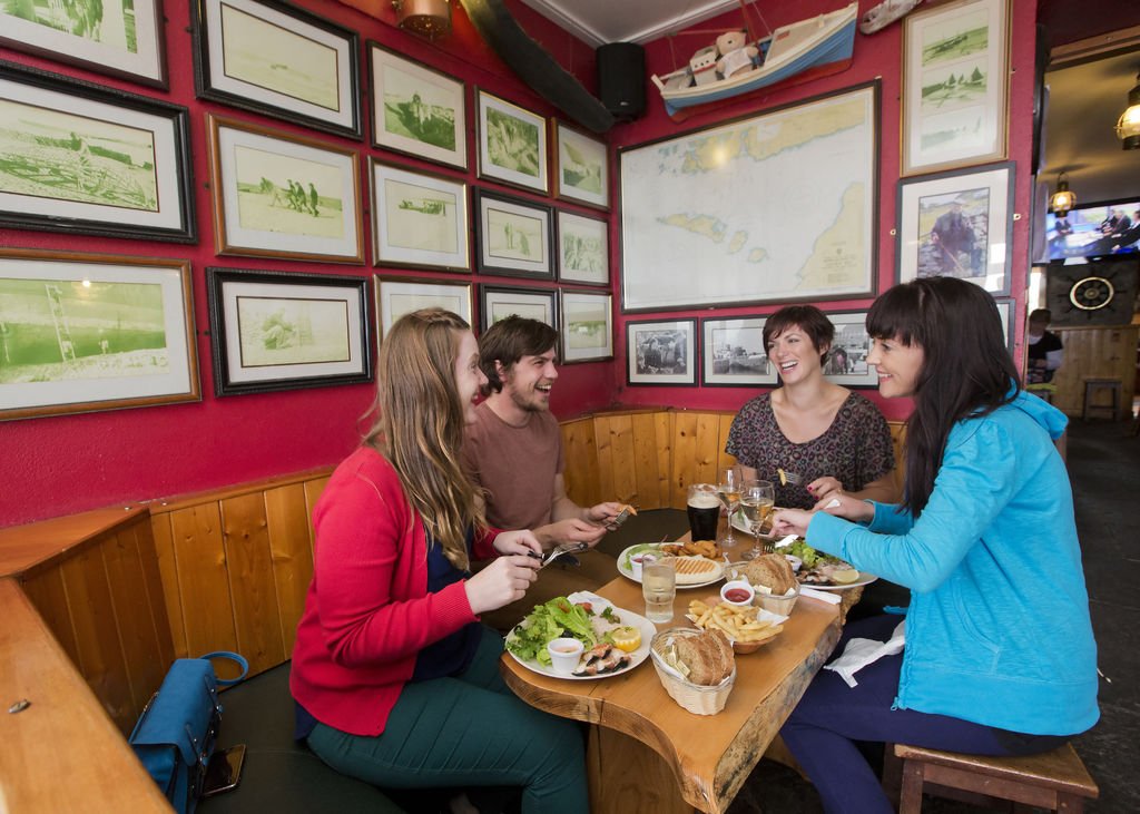 Eating on Inis Oirr