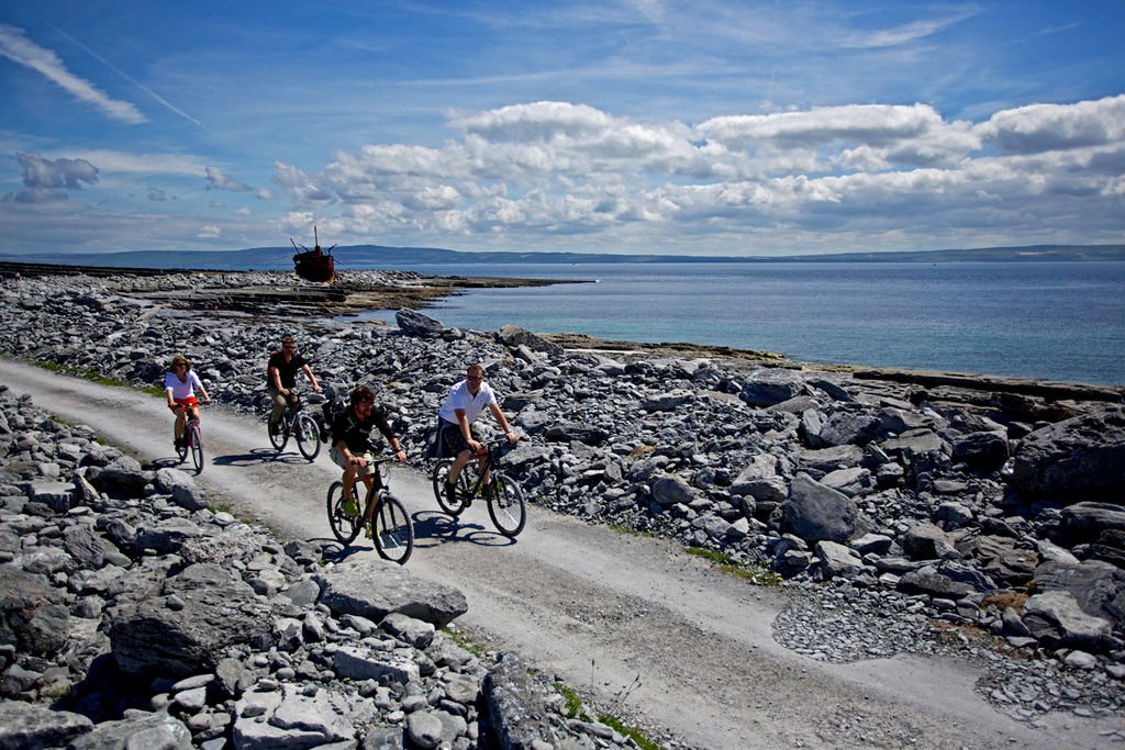 Cycling on Inis Oirr