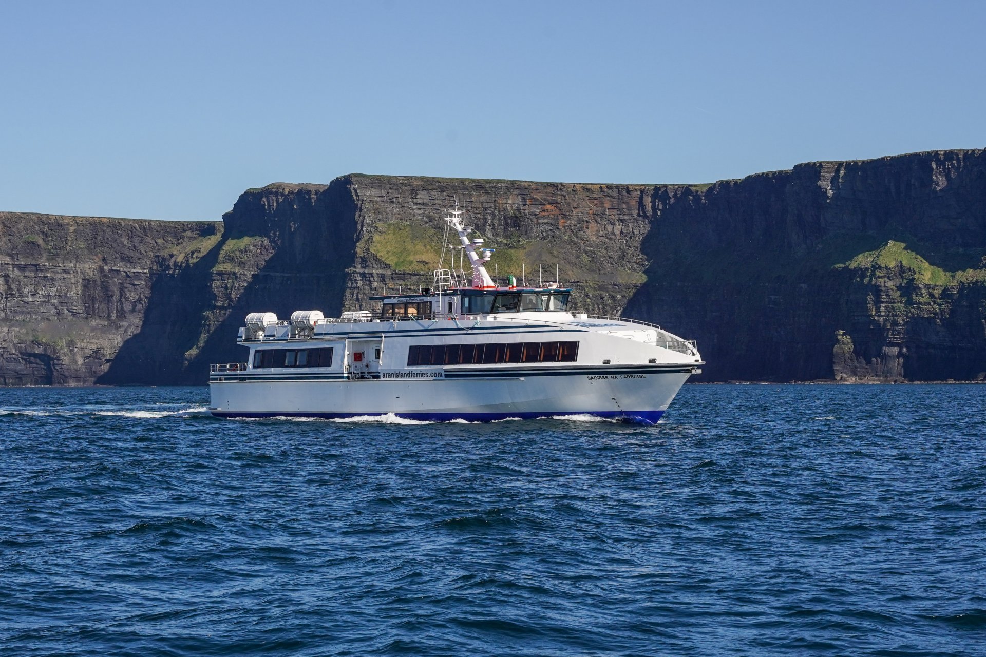 Cliffs of Moher Ferry from Galway