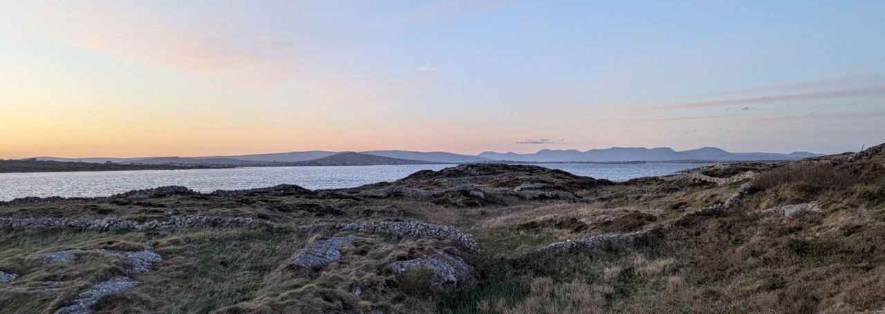 Connemara  View Towards the National Park 