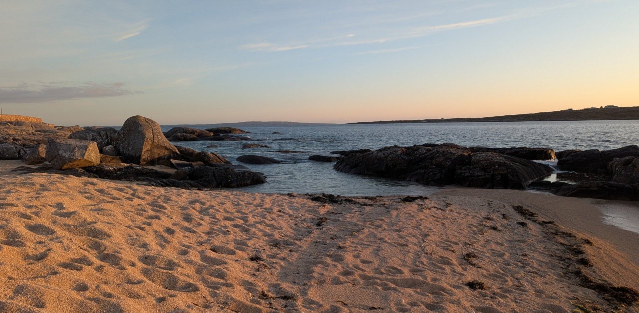 Coral Beach Sunset Connemara Wild Atlantic Way 